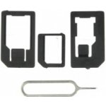 ALIGATOR Adaptér pro nano a microSIM karty + jehla, 186158 – Zboží Živě