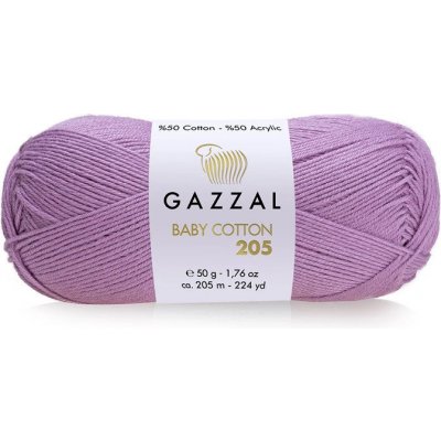 Příze Gazzal Baby Cotton 205 510