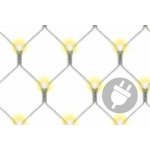Nexos 804 Vánoční LED světelná síť 3 x 3 m teplá bílá 128 diod – Zboží Dáma