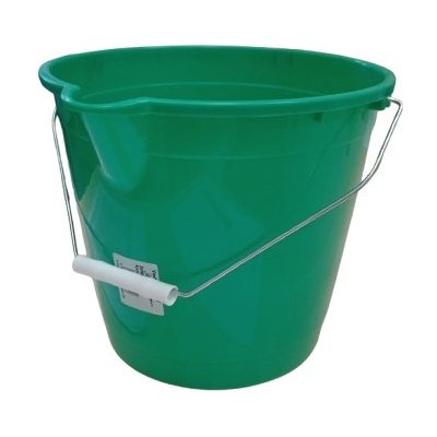 Janegal Vědro 10 l s výlevkou zelené – Zboží Dáma