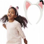 Čelenka s kočičími oušky Spin Master, barva bílá, univerzální – Sleviste.cz