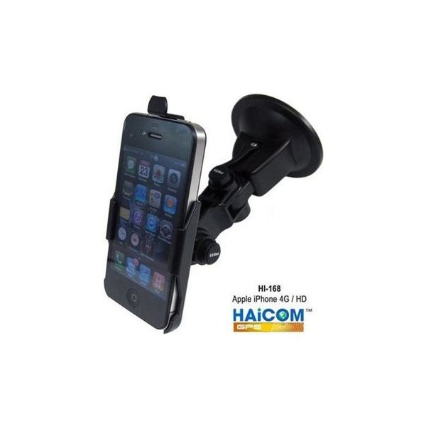 Držák na mobil Haicom flexibilní rameno s přísavkou + držák pro iPhone 4G/ 4S HI-168
