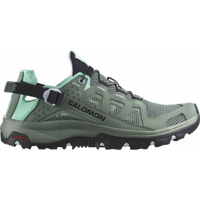 Salomon Techamphibian 5 W 471173 síťované sandály i do vody laurel wreath/arctic – Zboží Dáma