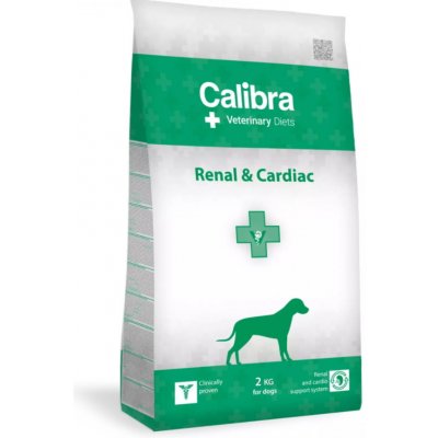 Calibra Veterinary Diets Dog Renal Cardiac 2 kg – Hledejceny.cz