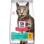 Hill's Pet Nutrition Feline Adult Perfect Weight Chicken 1,5 kg – Hledejceny.cz