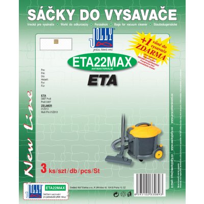 Jolly ETA22 MAX Jolly sáčky textilní 3 ks – Zboží Mobilmania