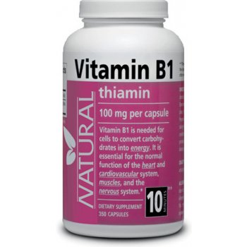 Natural SK Vitamín B1 100 mg 100 kapslí