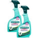 SANYTOL sprej univerzální čistič 4 účinky 2 x 500 ml – Zboží Mobilmania