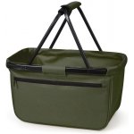 Nákupní košík s kapsou Halfar Blackbasket, zelená olivová – Zboží Mobilmania
