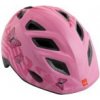 Cyklistická helma MET Elfo motýlci-růžová 2020