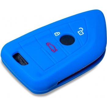 Klíčenka Escape6 ochranné silikonové pouzdro na klíč pro BMW X G F modrá