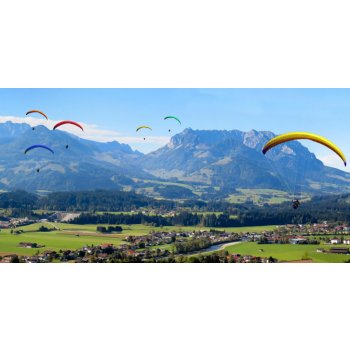 Tandemový paragliding v Beskydech