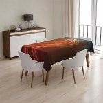 Sablio Ubrus Abstrakce strip 130x170cm – Zboží Mobilmania