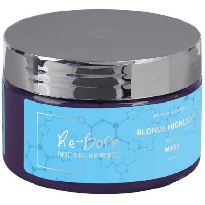 RE-BORN Blonde Highlight Repair Mask 250 ml – Zboží Mobilmania