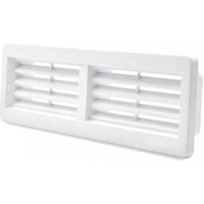 AirRoxy APM 110 x 55 mm s přírubou bílá – Hledejceny.cz