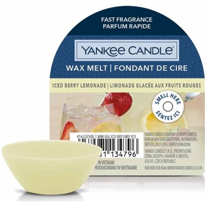 Yankee Candle Iced Berry Lemonade vonný vosk do aromalampy 22 g – Hledejceny.cz