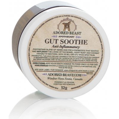 Adored beast Gut Soothe - probiotika a prebiotika pro psy Gramáž: 153 g – Hledejceny.cz
