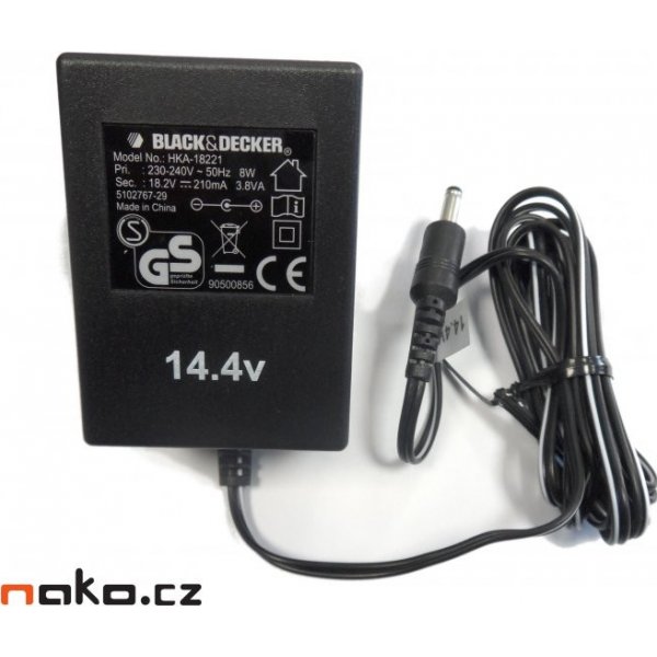 Black&Decker 90500856 HKA-18221 nabíječka 14,4V od 440 Kč - Heureka.cz