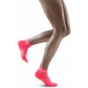 CEP dámské kotníkové běžecké kompresní ponožky 4.0 pink