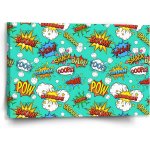 Sablio Obraz Komiks - 110x110 cm – Hledejceny.cz