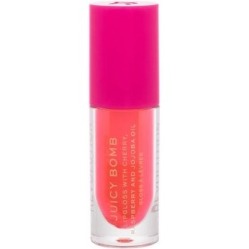 Makeup Revolution London Juicy Bomb hydratační lesk na rty Coconut 4,6 ml