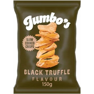 Jumbo's bramborové chipsy s lanýžovou příchutí 150 g – Zboží Dáma