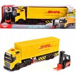 Dickie DHL nákladní auto Volvo FH 16 s vysokozdvižným vozíkem 35 cm – Zboží Mobilmania