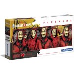 Clementoni 39545 NETFLIX La Casa de Papel panorama 1000 dílků – Zboží Mobilmania