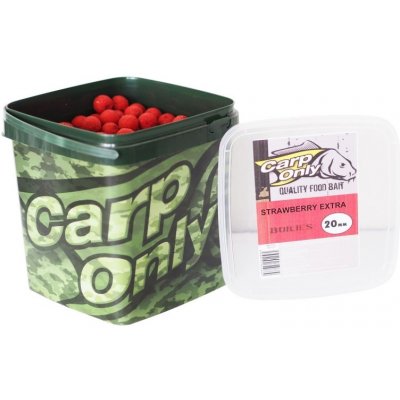 Carp Only Boilies Strawberry Extra 3kg 16 mm – Zbozi.Blesk.cz