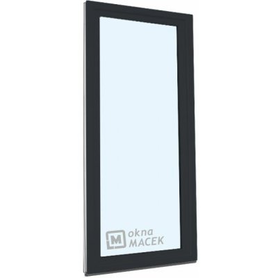KÖMMERLING balkonové dveře 70 AD OS levé antracit/bílá 80 x 210 cm jednostranná klika + madýlko + PVC rám – Hledejceny.cz