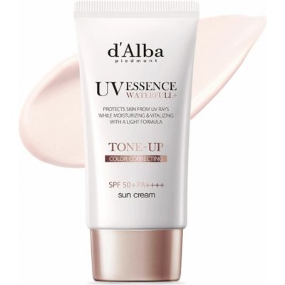 d’Alba Waterfull Tone Up Sun Cream SPF50+ PA++++ tónovací opalovací krém 50 ml – Zboží Mobilmania