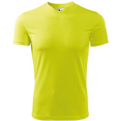 triko Fantasy 124 unisex krátký rukáv neon žluté vhodné pro sport