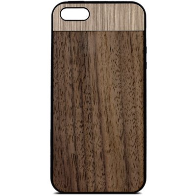Pouzdro Dřevěný kryt Beeyo Wooden No.4 iPhone 5 / 5S / SE — Heureka.cz