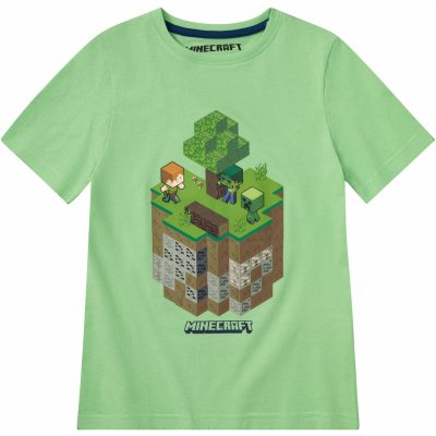 Minecraft Dětské tričko (zelená) – Zbozi.Blesk.cz