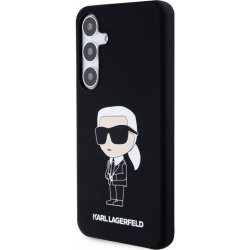 Karl Lagerfeld Liquid Silicone Ikonik NFT Samsung Galaxy S24+ černé