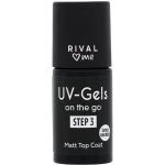 RIVAL Loves Me Lak na nehty Top coat Matt UV-Gels – Hledejceny.cz