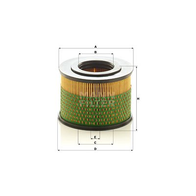 Vzduchový filtr MANN-FILTER C 1233 – Hledejceny.cz