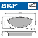 SKF Sada brzdových destiček, kotoučová brzda VKBP 80037