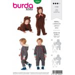 Střih Burda číslo 9294 dětské dupačky, overal – Hledejceny.cz