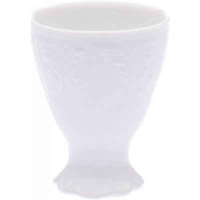 Thun 1794 kalíšek na vejce na nožce eský porcelán Bernadotte bíly – HobbyKompas.cz