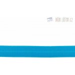 Lemovací žebrovaná pruženka 20 mm, modrá – Zboží Dáma