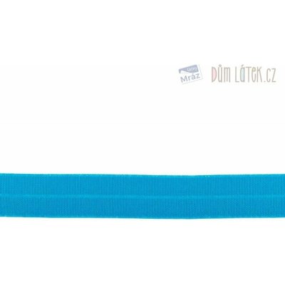 Lemovací žebrovaná pruženka 20 mm, modrá – Zboží Dáma