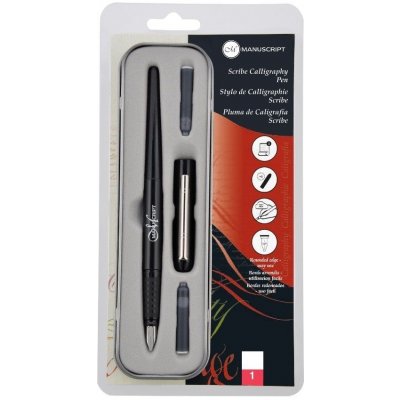 Kaligrafické plnící pero Manuscript Scribe s plochým hrotem 1,1 mm – Zboží Mobilmania