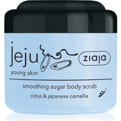 Ziaja Jeju Young Skin cukrový tělový peeling 200 ml – Zboží Dáma