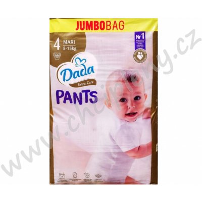Dada Pantsy Extra care bag 4 8-15 kg 66 ks od 339 Kč - Heureka.cz