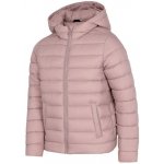 4F Girls Jacket JKUDP001-56S light pink – Zboží Mobilmania