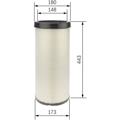 Filtr - sekundární vzduch MTX MTX373/B – Hledejceny.cz
