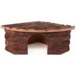 Trixie Jesper Dřevěný dům rohový pro králíka 42 x 15 x 30 cm – Zboží Mobilmania