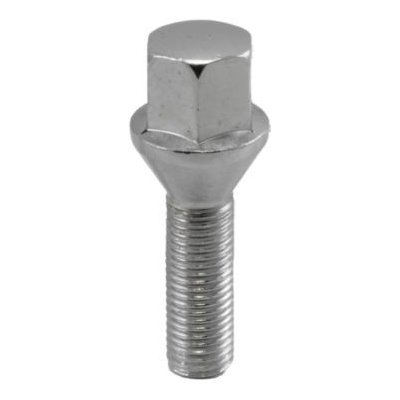 HPP Šroub na kolo / kolový šroub M12 x 1,25 - 45mm délka závitu - kuželová dosedací plocha - 17mm HEX – Sleviste.cz