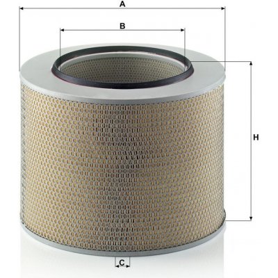 MANN-FILTER Vzduchový filtr MANN C421729 (MF C421729) – Hledejceny.cz